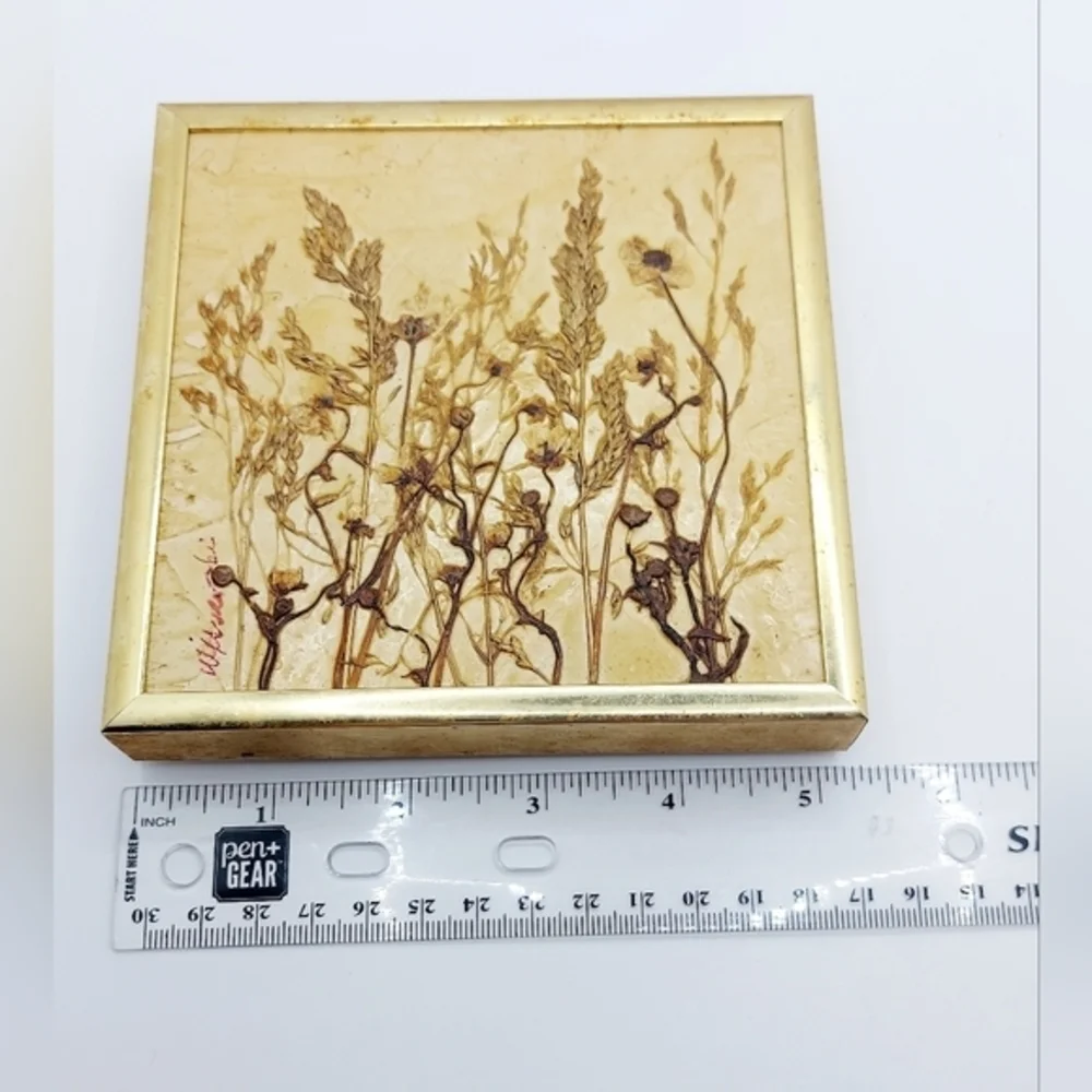 Vintage Signed Collograph by‎ Irene Wisnewski